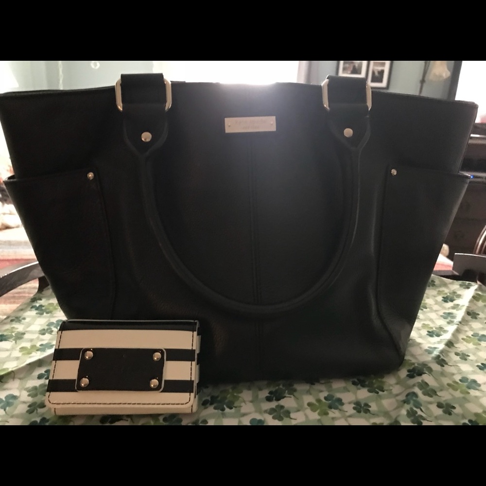 Kate Spade Black Leather purse